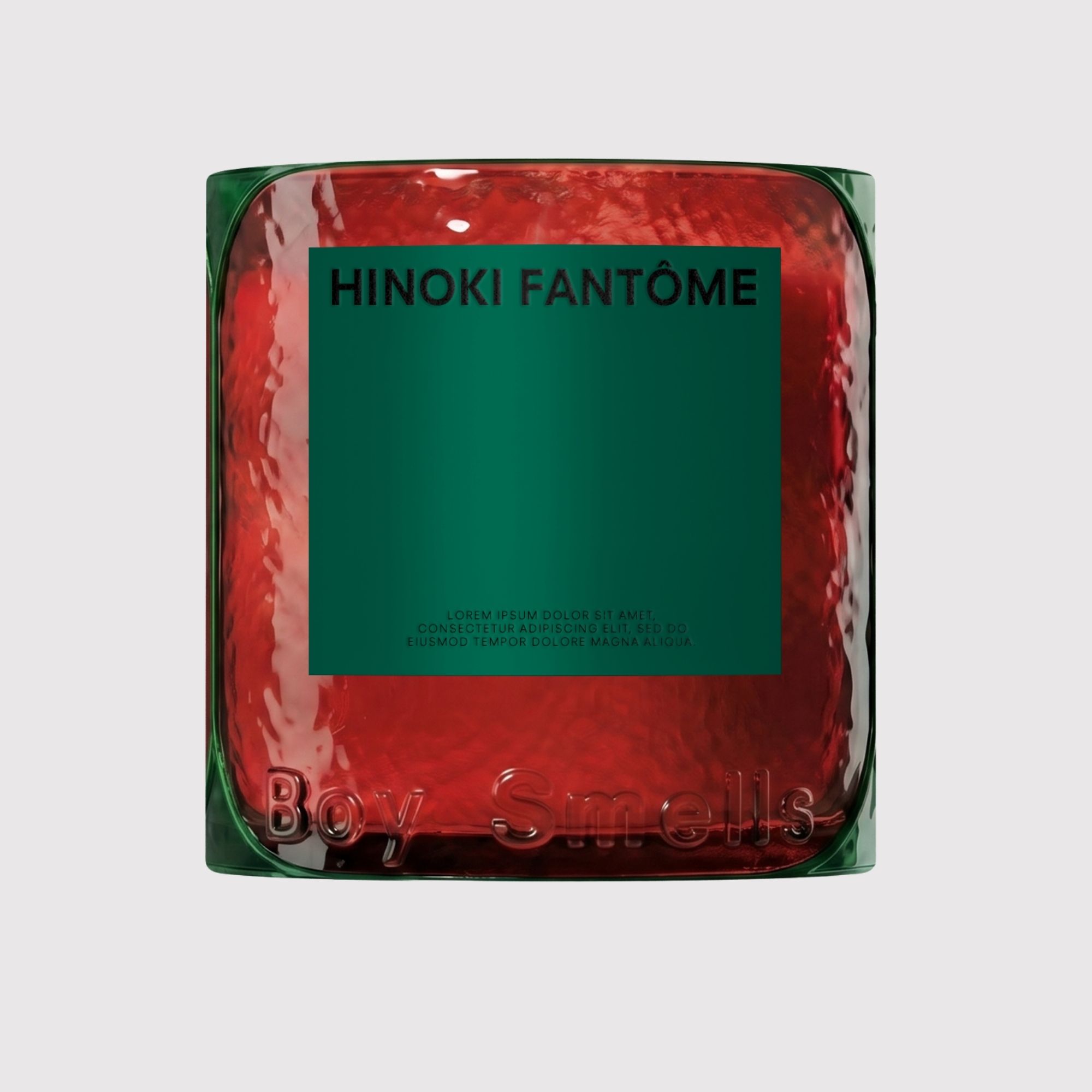 Boy Smells - 2026 Holiday Smells Collection - Magnum Candle - 27 oz - 110 HR - Soy Wax - HINOKI FANTOME