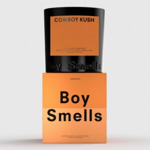 Boy Smells - Hero Collection - Magnum Candle - 27 oz - 110 HR - Soy Wax - COWBOY KUSH