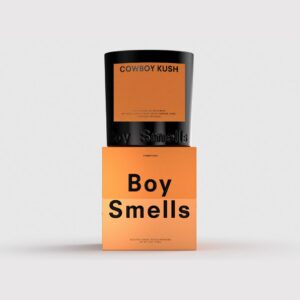 Boy Smells - Hero Collection - Standard Candle - 8.5 oz - 50 HR - Soy Wax - COWBOY KUSH