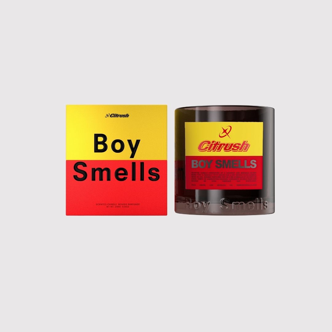Boy Smells - Pride Collection - Limited Edition Candle - 8.5 oz - 50 HR - Soy Wax - CITRUSH